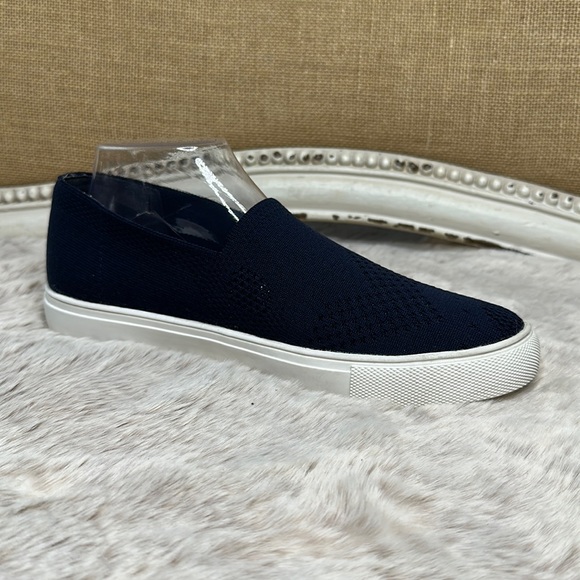 Steve Madden Shoes - Steve Madden | Navy Blue Woven Mesh Frankel Slip On